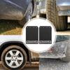 2PCS Mud Flaps for Pickup Heat-Resistant Car Splash Guards Trucks Mud Guards Waterproof Rear Mud Flaps Vehicle Protection