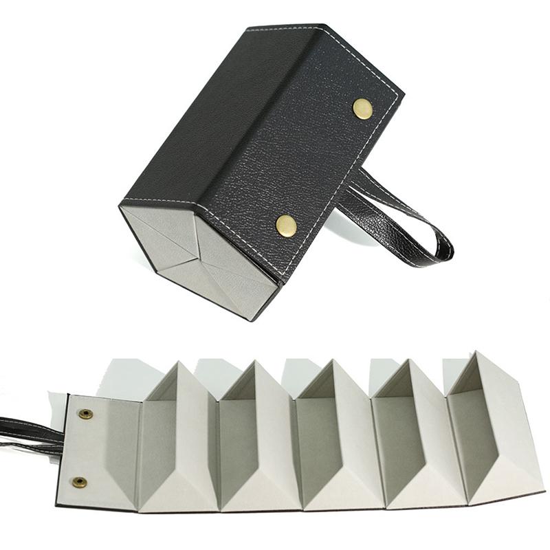 1Pc 2/3/4/5/6 Slots Foldable Eyeglasses Holder Storage Box Sunglasses Case Glasses Organizer Portable Glasses Case