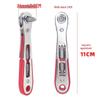 Ultra-Thin Mini Ratchet Wrench & Right-Angle Screwdriver for Tight Spaces