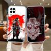 NH34 Japan Samurai Mask Transparent Phone Case for Motorola Moto G7 G8 G9 G84 G85 G73 G24 G15 Z2 Play Power Plus