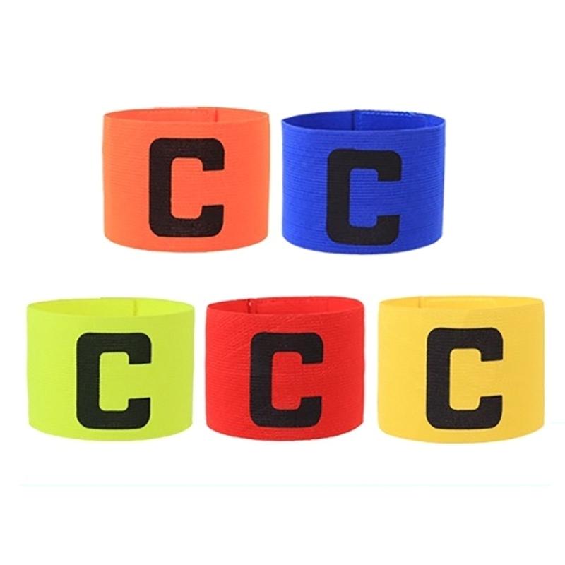 Football Captain Armband Leader Competition Soccer Captain Arm Band Multicolour Armband Group Armband Football Training