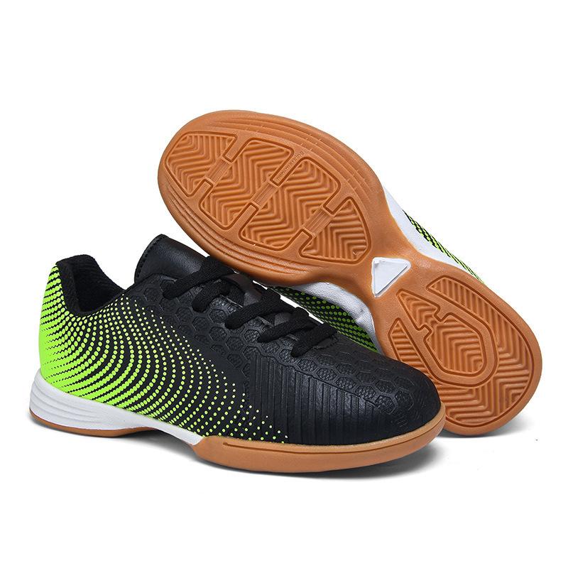 

2025 new four-color broken nail football shoes for students, children and adolescents, students, rubber-soled sports shoes 46