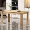 Dining Table, Table with Four Legs, Oak Wood Table, Rectangular Dining Table, Oak Color[OLD SKU:WF312300AAE]