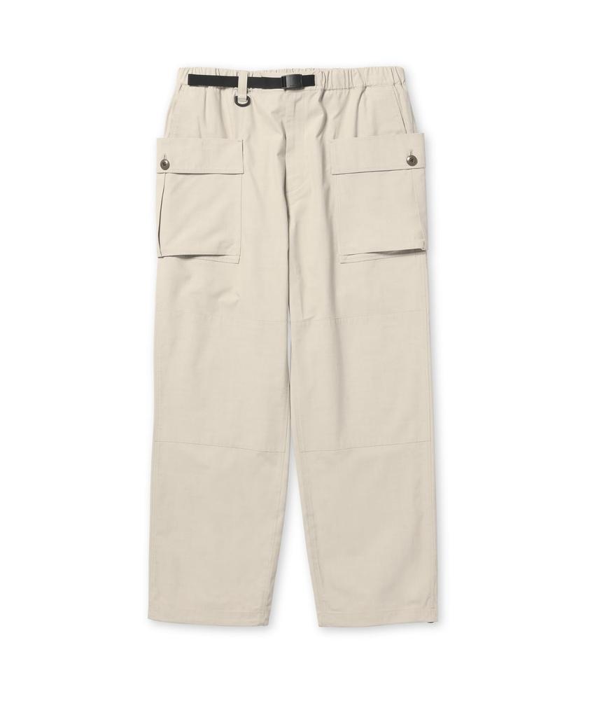 Snow Peak Hybrid TAKIBI and XL Pants, Flame-Retardant, Flame-Resistant, Men's Women's Pants, Ivory