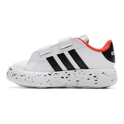 Disney x Grand Court 2.0 CF I 101 Dálmatas Zapatillas de Bebé Blanco Blanco Nube Negro Núcleo ID8013