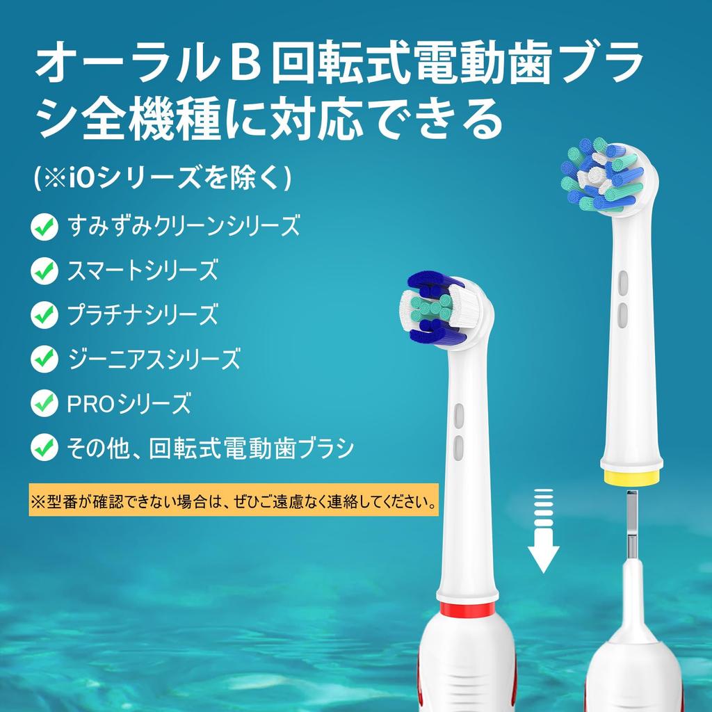 Improved Dealswin Electric Toothbrush Replacement Brush Compatible with Braun and Electric Plaque Compatible for Home Set [2025 Model] Set, Oral-B