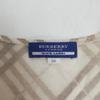 Burberry BLUE LABEL Langarm Karottenoberteil Weiß Braun Damen 38/M(GEBRAUCHT)
