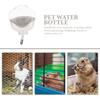 Hamster Water Bottle Automatic Pet Water Feeder Leak- Tool for Small Animals Guinea Pig Rabbit Transparent Design