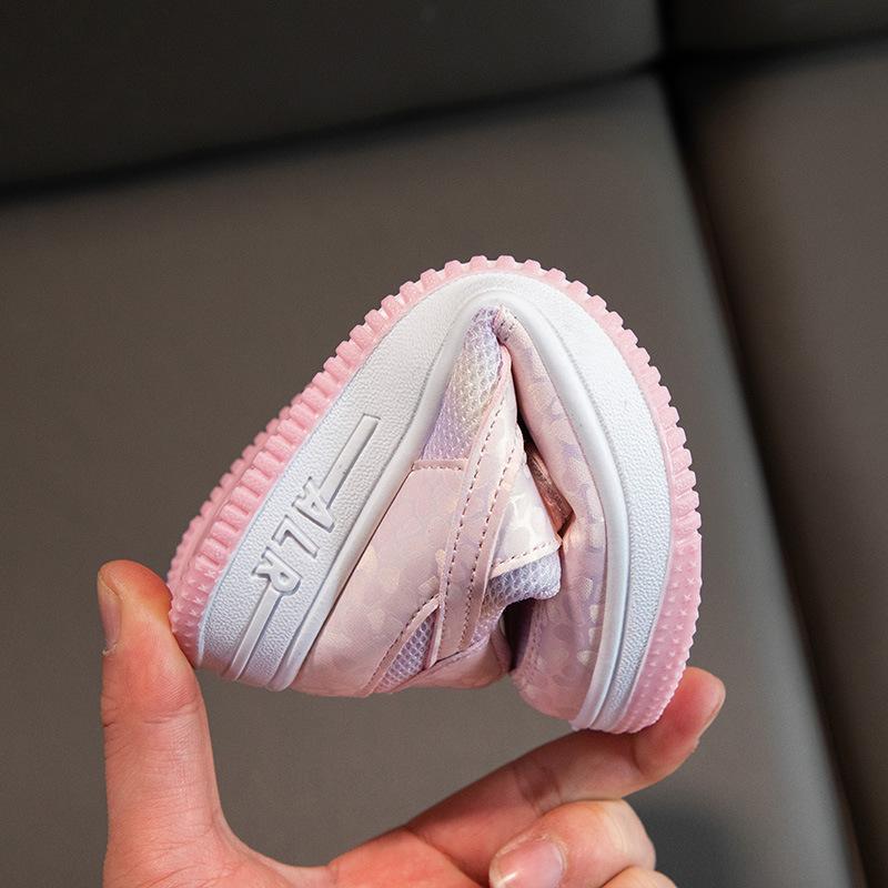 Girls' Sneakers Casual Soft-Soled Mesh Surface Running Shoes Girls' Low-Top Shoes