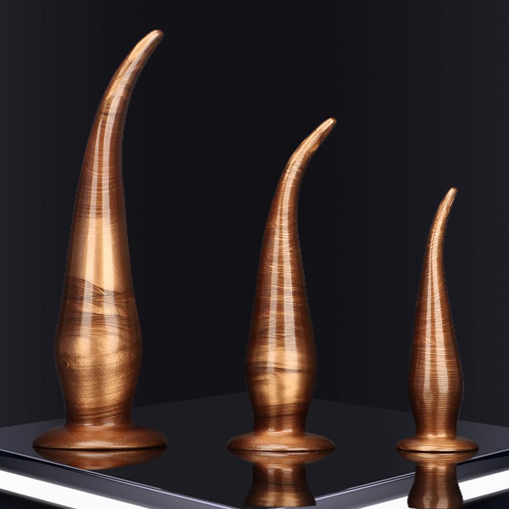 PVC Extra Long Anal Plug Dildo Sex Toy Masturbator for Men and Women Strap On Penis Realistic Dick