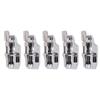 5 Pcs Quilting Presser Foot Stainless Steel Straight Stitch Process Strong Lightweight Sewing Machine Presser Foot