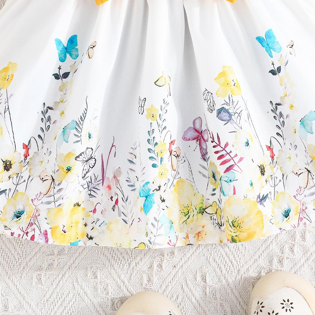 3M-3J Süße Babykleider Modische Kleider Mädchen Printkleider Sommerkleider