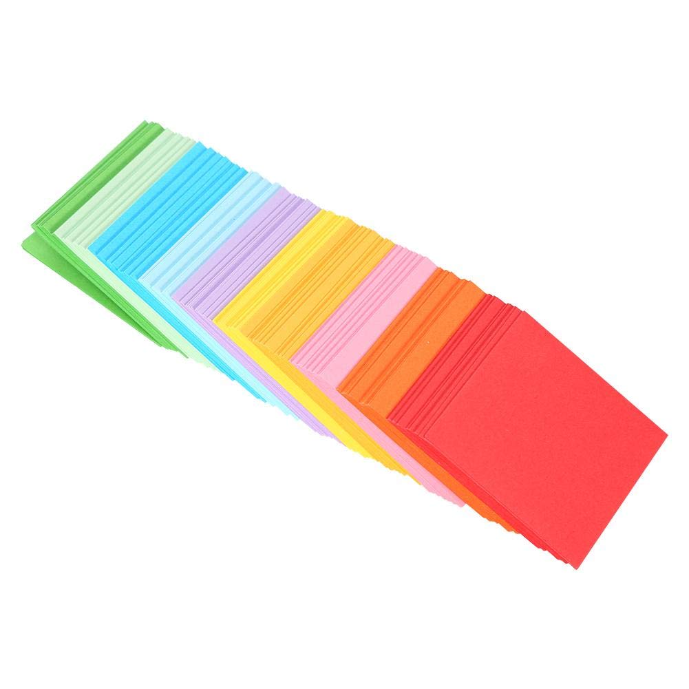 EBTOOLS 520 Sheets of Origami Colored Paper for Thousand 10 Colorful 5x5 Cm Paper, Cranes, Square, Colors, Sheets, DIY, Handmade, Cards, Gifts,