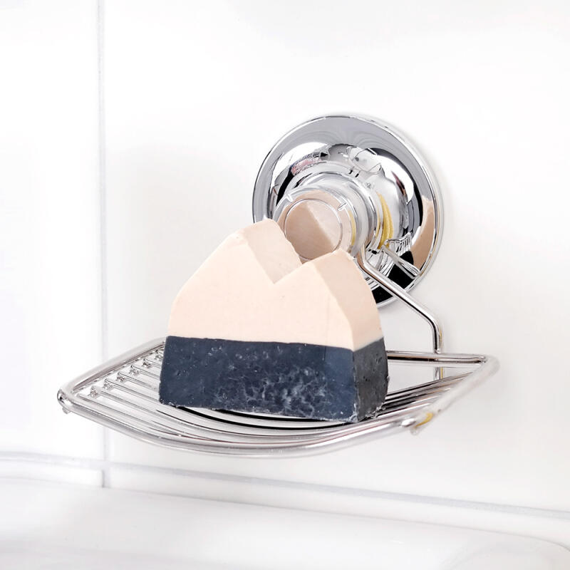 Suction wire soap dish