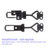 Toggle Latch Catch Toggle Clamp Adjustable Cabinet Boxes Lever Handle Lock Hasp For Home Sliding Door Furniture Hardware