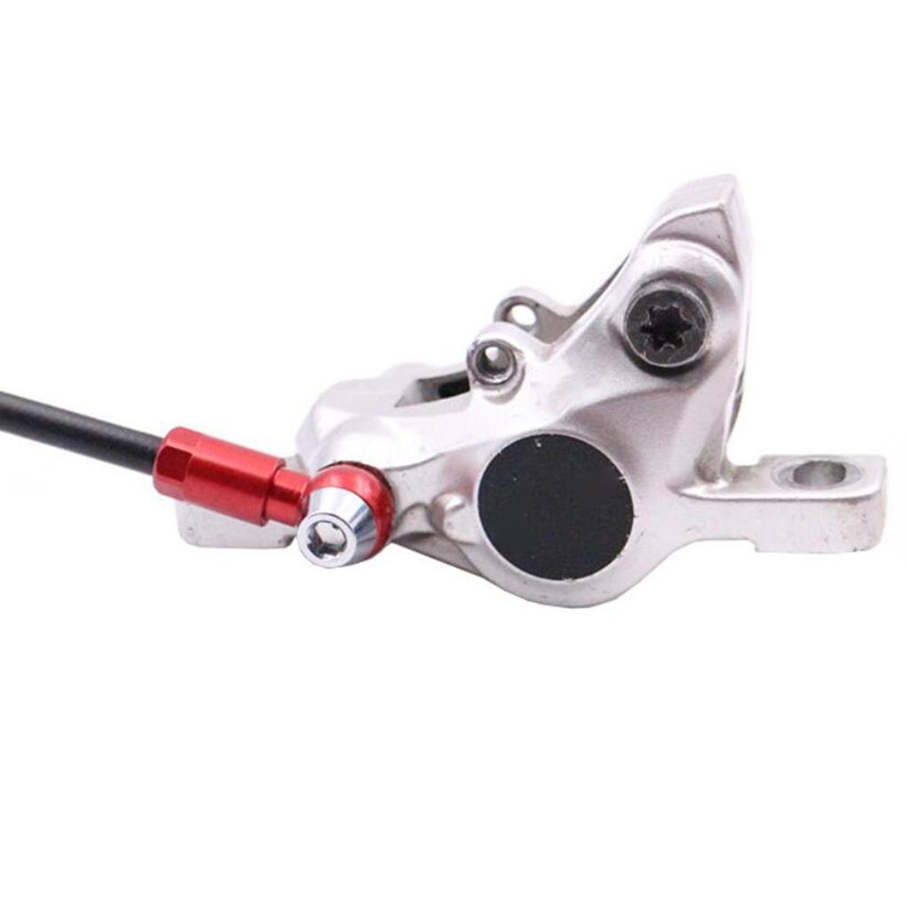 Bicycle Tubing Connector Wear Resistant Durable Oil Needle Hydraulic Disc Brake Set for