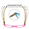 Vintage Anti Blue Light Cat Eye Reading Glasses Women Myopia Customize Prescription Optical Lens Photochromic Eyeglasses Frame