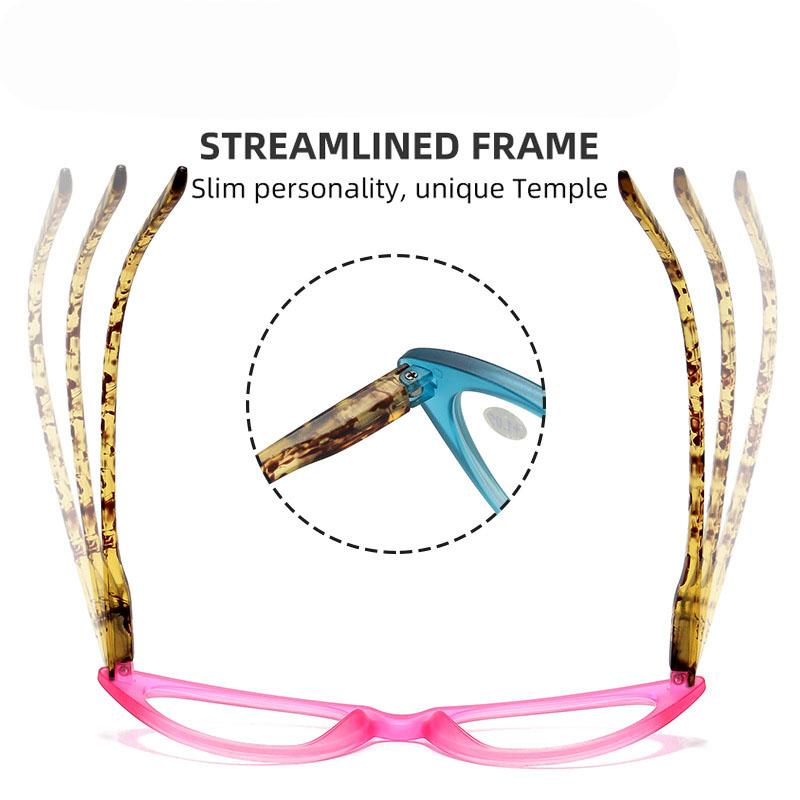 Vintage Anti Blue Light Cat Eye Reading Glasses Women Myopia Customize Prescription Optical Lens Photochromic Eyeglasses Frame