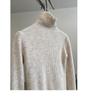 Clearance: High Elasticity Long-Sleeve Sweater & Half-Skirt Trousers Set (Non-Returnable)