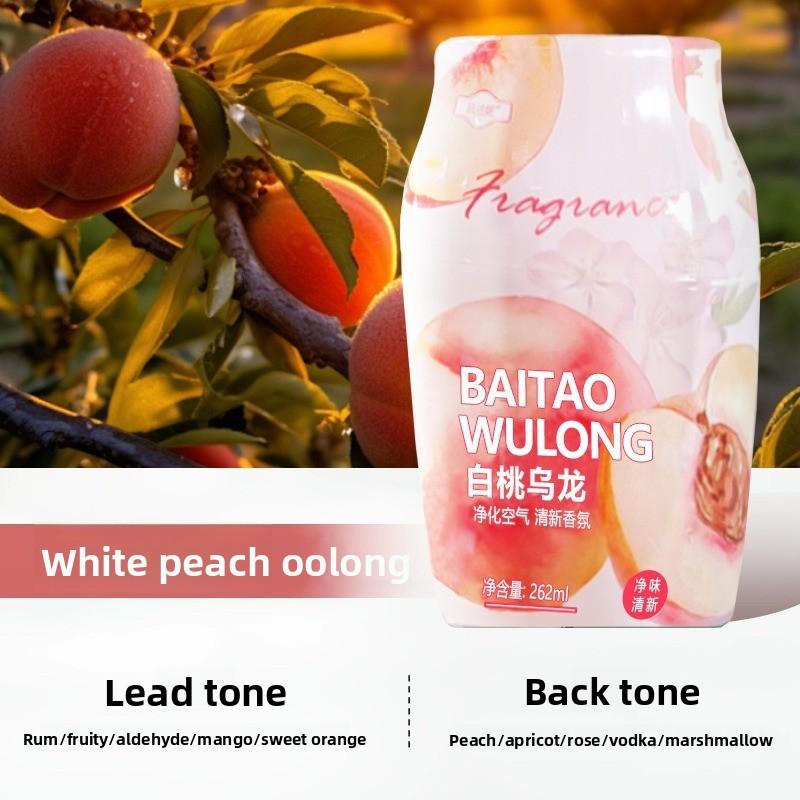 

Bathroom Toilet Deodorant Lasting Fragrance Home Aromatherapy White Peach Oolong