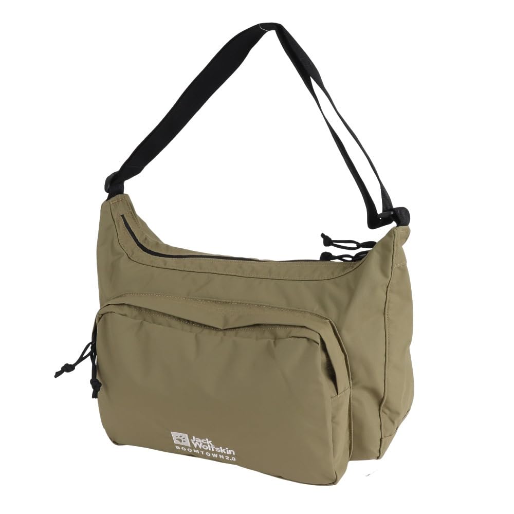 

Jack Wolfskin Shoulder 10L JP Crossbody Water-Repellent Bag, (Adjustable Strap) [2011661 / BOOMTOWN2.0] Bag, 4288_khaki