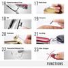 Victorinox Emergency Tool Huntman Light Multifunctional Knife Disaster Prevention Goods with Luminous LED Light Camping Scissors Saw Swiss Made with