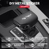 2/5/10pcs Car Logo 3D Metal Stickers Decorative Accessories For MINI Cooper JCW WORKS R55 R56 F55 F56 R57 R58 R59 R60 R61 R50 MM30
