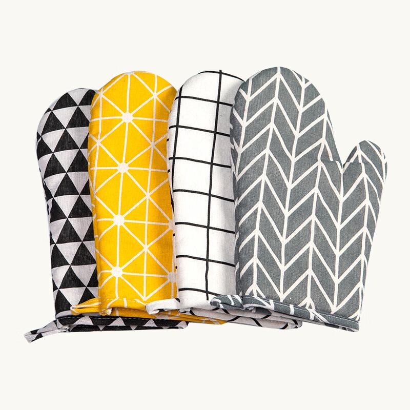 MDNG Cotton Linen Anti-Scald Oven Mitt