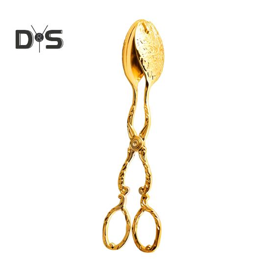 Kleště na pečivo Spona na bábovku Arabský styl Vintage Bufetové kleště Grilovací kleště do kuchyně Domácí dort pečení Dezerty Salát Smažení Grilování