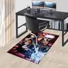 1pc Jujutsu Kaisen Anime Chair Mat - Office Desk Carpet with Satoru Gojo Design, Non-Slip Rug for Home Decor, Suitable for All Seasons, Perfect Gift I