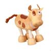 Flexible Cow Toy Bendable Wooden Animal Fun Learning for Preschool Portable Farm Animals Zoo