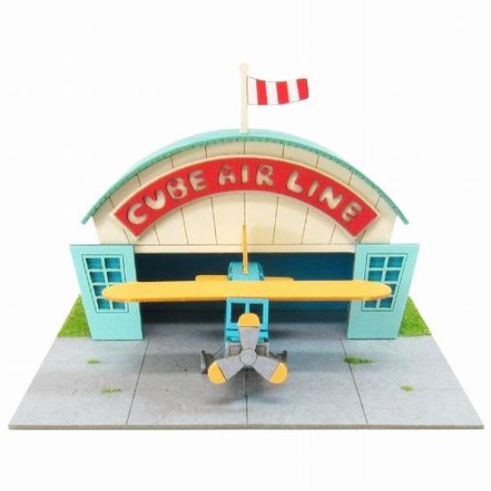 Sankei Miniature Art Mini Airplane Hanger MP05-07