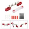 Versatile and Reliable 4 Way M6 Busbar Long lasting & Rust resistant Busbar 100A for Automotive & Marine Applications
