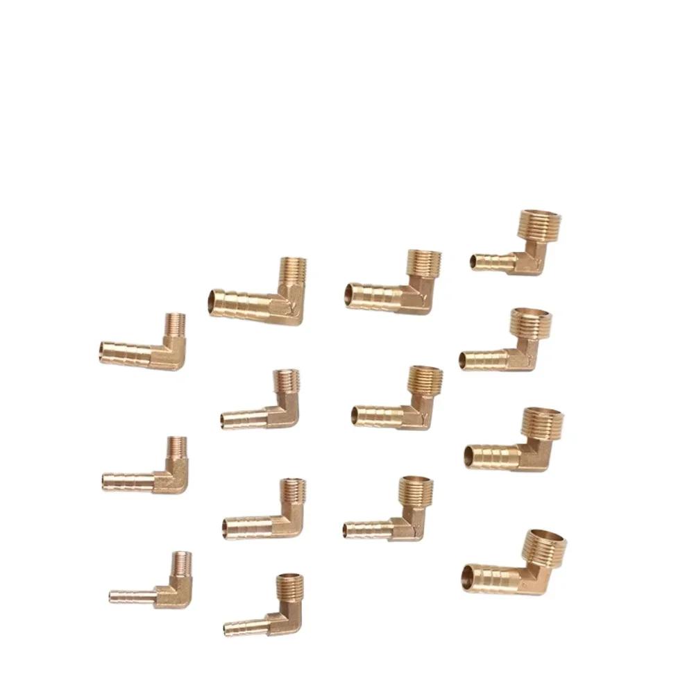 1/8" 1/4" 3/8" 1/2" 3/4" 1" BSP Gwint Zewnętrzny Wewnętrzny 3-50mm Złączka Węża Zakończenie Prosta / Kolankowa 90 Stopni Mosiężna Armatura Rurowa Złączka