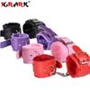 Sexy Adjustable PU Leather Plush Handcuffs Ankle Cuff Restraints BDSM Bondage Sex Toy Femdom Sex Bondage Exotic