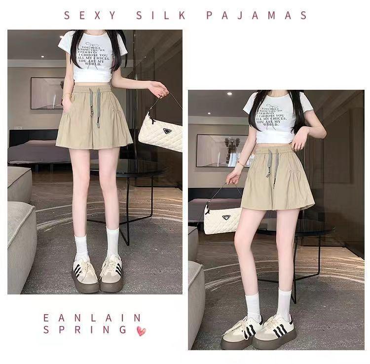 Ice Silk YAMAMOTO Quick-Dry Wide-Leg Skirt Shorts for Men & Women - Summer Thin Plus Size Yoga Sports Pants
