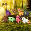 Winter Holiday Activities 3D Printed Animal Advent Calendar, 24-Day Dinosaur Ocean Land Fun Interactive Toys for Kids Figure Countdown Set, Christmas