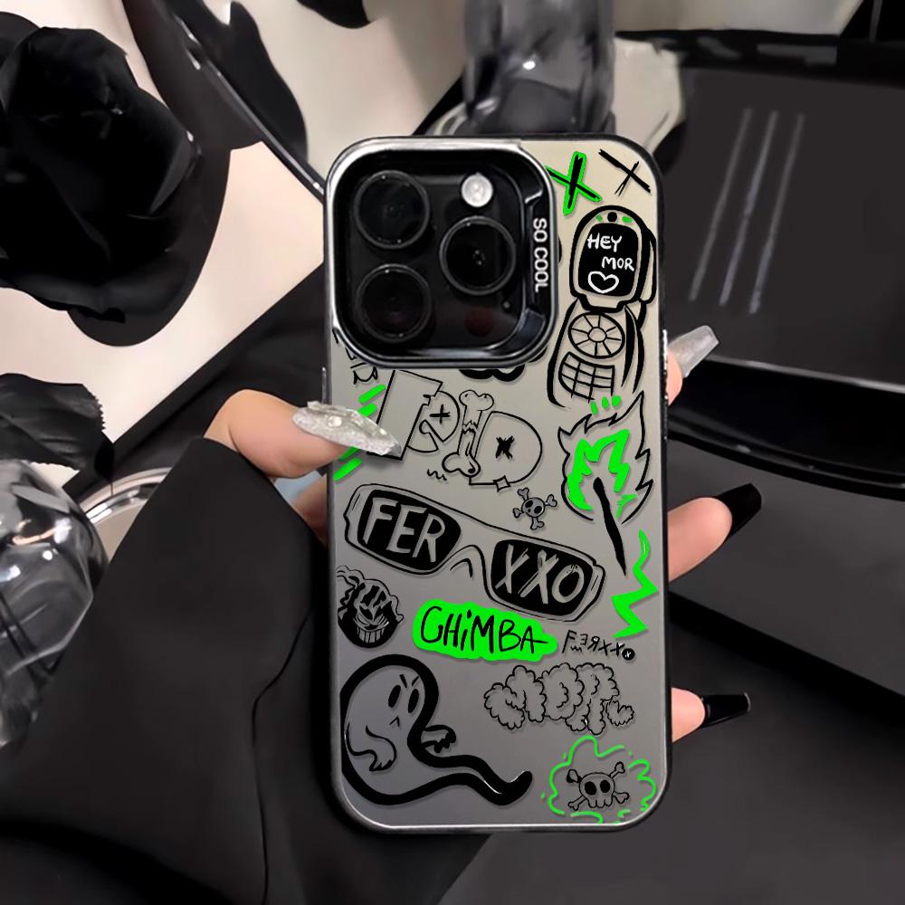 Phone Cases For iPhone 11 13 16 ProMax Case iPhone 13 14 15 ProMax 12 13 ProMax Case Samsung A55 A05S A54 A06 S22 A15 A12 A22 A52S S23 S24 Color IMD
