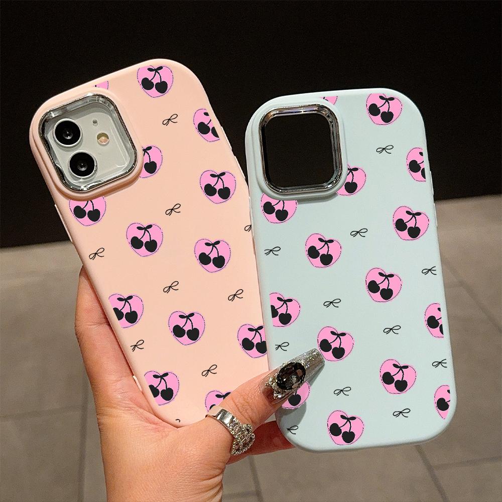 For Vivo V23 V25 V27 V29 V30 Y27S Y28 Y33S Y36 Infinix Hot30I Hot40 Tecno Spark20 Cartoon Black Cat Silver Edge Soft Liquid Silicone Protective Casing