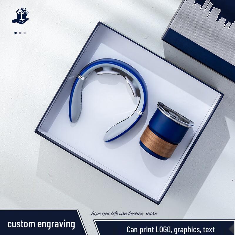 Jun Seventeen DU Coffee Cup & Massager Gift Set