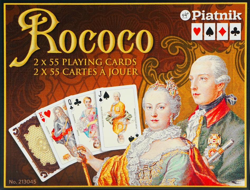 PIATNIK LUX ROCOCO Spielkarten