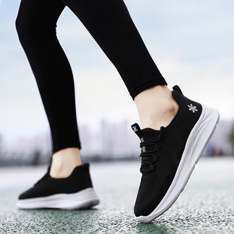 New Women Flat Anti slip Platform Sport Running Shoes Causal Outdoor Walking Chunky Soft For women Shoes Zapatos De Mujer
