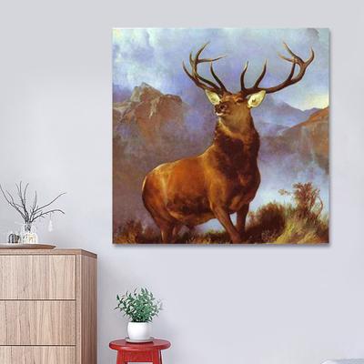 Pittura diamante punto croce cervo cristallo ricamo diamante ricamo animale alce decorazione diamante