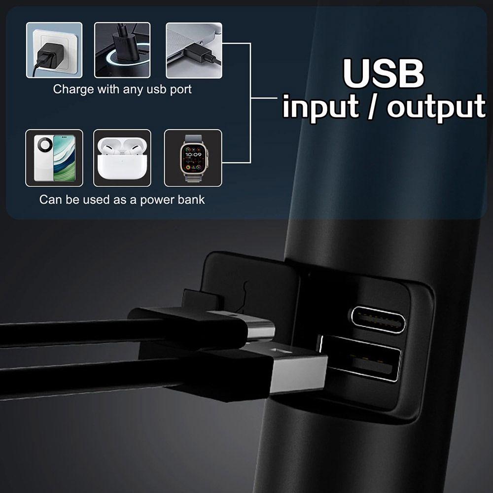 COB Side Light Camping Lantern Rechargeable Outdoor Emergency Lights LED Flashlight Camping