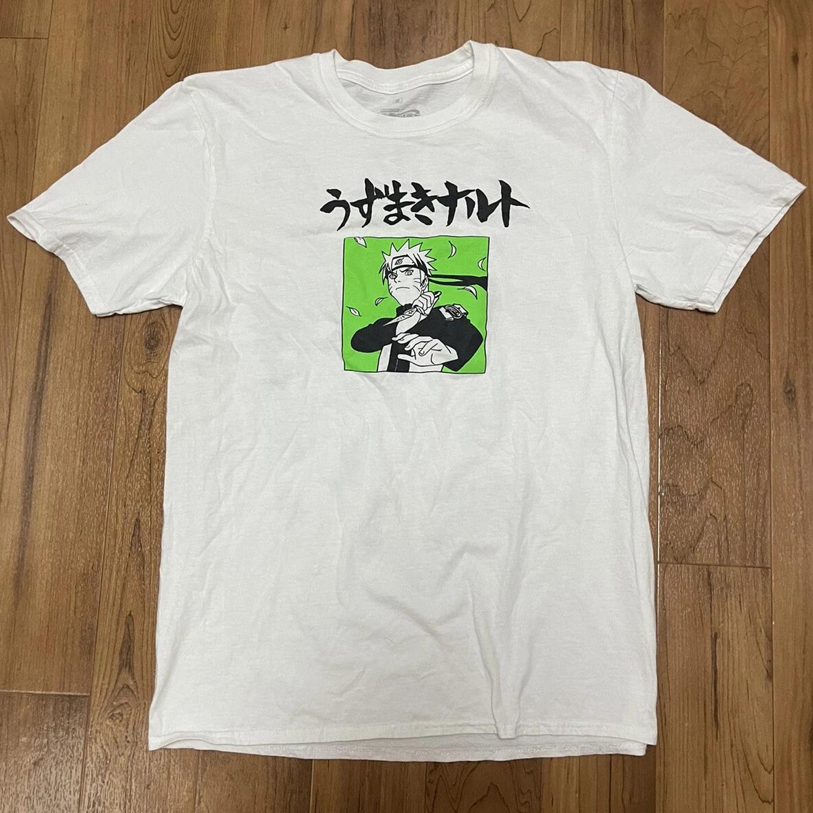 

Футболка Naruto Shippuden Размер M Скейтбординг Манга Графическая Японское Аниме Редкая M