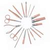 18 In 1 Manicure Set Professional Manicure Pedicure Kit Nail Clippers Set Nail Care Kit Rose Gold