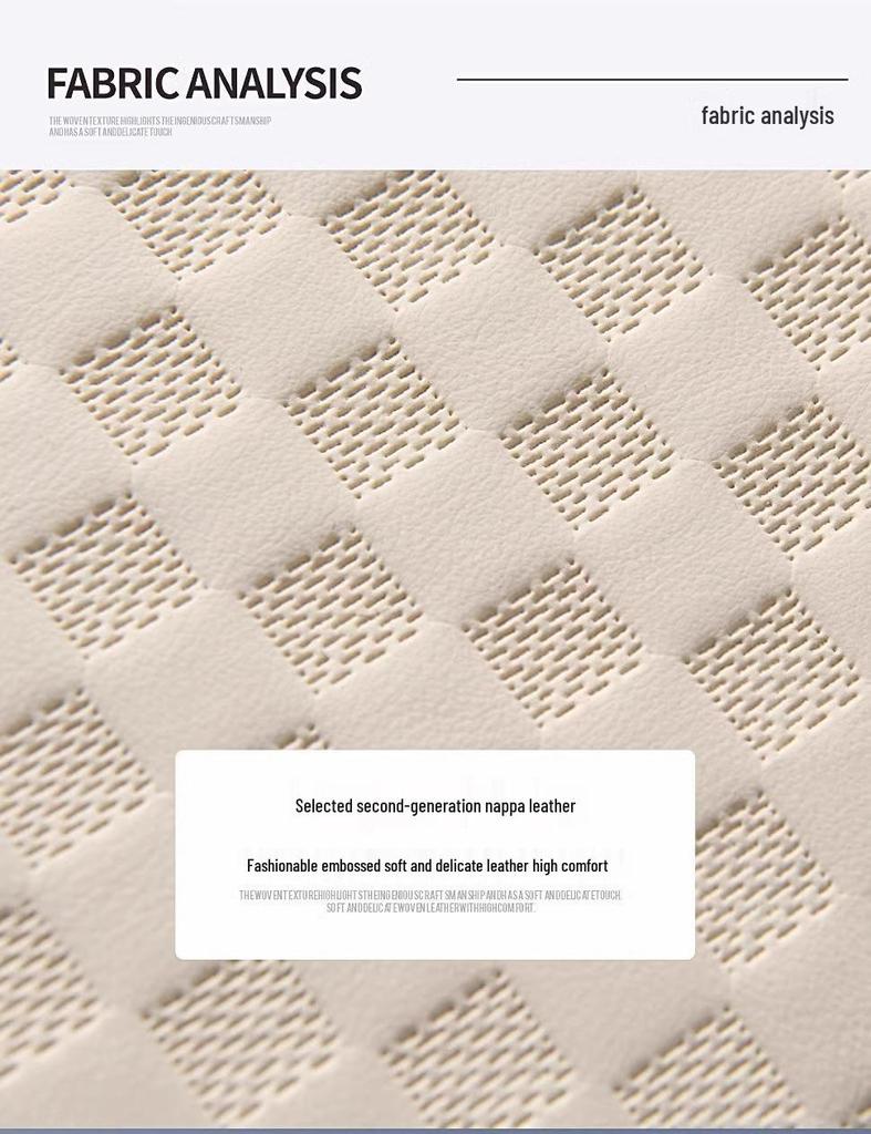 Compact Car Armrest Protective Pad & Tissue Box