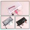 5pcs Zipper Mesh Bags Versatile Nylon Mesh Storage Bags Portable Mesh Pencil Cases Travel Organizers Cosmetic Travel Storage Bag