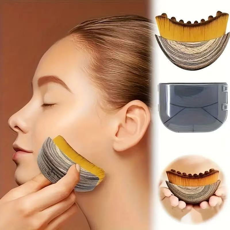 Contour Brush Lymphatic Drainage Brush for Face & Chin Face Lift Massager Tool Skin Care Detox & Relaxation Relief Fatigue