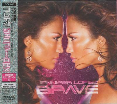 CD JENNIFER LOPEZ - Brave EICP867 Epic 2007 Japan ObiRap & Hip-Hop/R&B Used